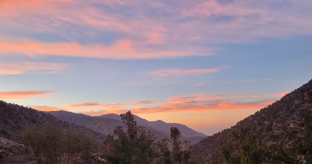 Hiking Azzaden Valley: Toubkal alternative. - Atlas Mountains hiking adventure photograph