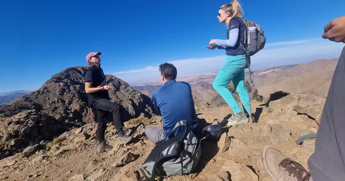What to bring hiking: The master checklist. - Atlas Mountains hiking adventure photograph