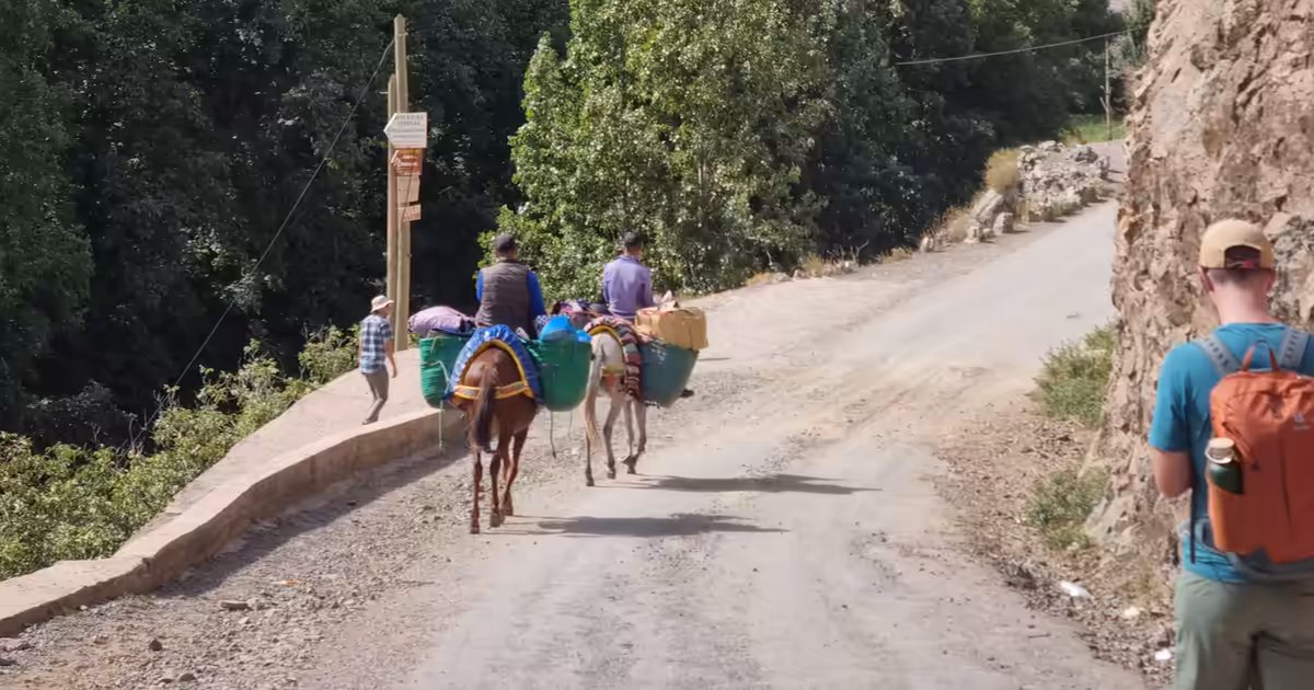 How to get to Mount Toubkal from Marrakech.